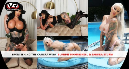 Thumbnail video 'From Behind The Camera With Blondie Boombshell & Sandra Sturm'