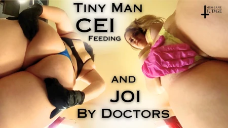 Thumbnail video 'Tiny Man CEI Feeding and JOI by Doctors'