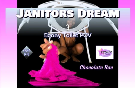 Thumbnail video 'Janitors Dream Vol. 3 - Ebony Toilet POV Squirt Edition [Passthrough]'